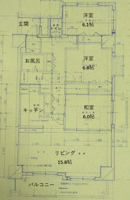 グリーンキャピタル間取り