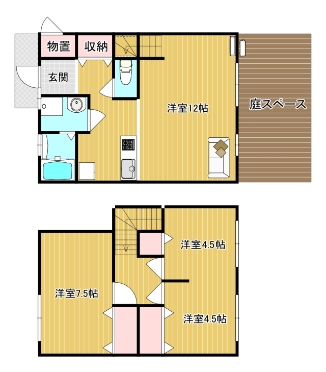 ステージアン間取図